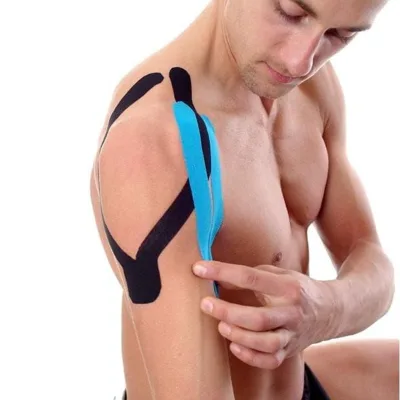 Waterproof Kinesiology Tape 5m Roll, Sports Tape for Joint and Muscle Support, Multipurpose KT Athletic Tape for Knee, Ankle