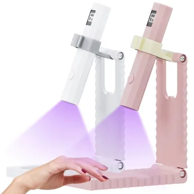 Nail Art Lamp Set Portable Rechargeable Mini Handheld Nail Lamp for Nail Salons Only