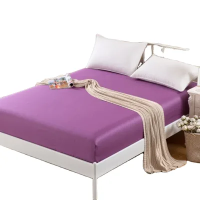 OEM Luxury Textile Bamboo/Cotton Waterproof 300 Thread Count Jacquard Style All-Season Hotel Fitted Sheet