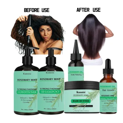 Professional Organic Kid Argan Oil Curly Hair Care Set Products Anti-dandruff Shampoo for Frizzy Hair