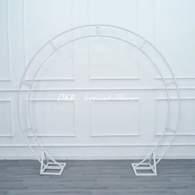 Factory Price Customized Background Stand Metal Wedding Arch Metal Arch Backdrop Stand
