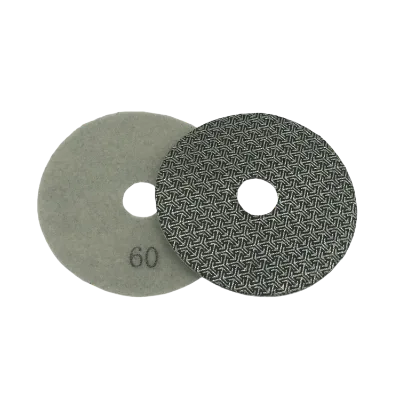 Stone Granite Marble Quartz Gres Porcelain Ceramic Tile 100mm Electroplated Flexible EP  Diamond Polishing Grinding Pads