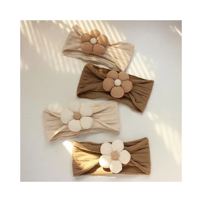 Cute and Breathable Summer Baby Headbands Sweet Baby Flower Headband Headbands for Baby Girls