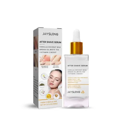 90ML Post Shaving Waxing Skin Care Solution Aftershave Repair Serum for Unsightly Razor Bumps Ingrown Hair Razor Burns Treatment
