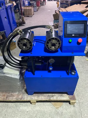 Hydraulic Flexible Shaft Crimping Machine Precise Crimp Hydraulic Hose Press Machine for Pipe Assembly Processing