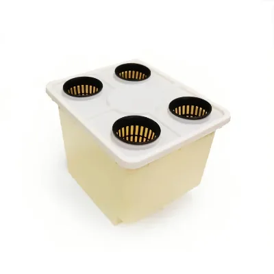 Bato bucket 4 holes Soilless cultivation dutch bucket hydroponic system for fruits and vegetables