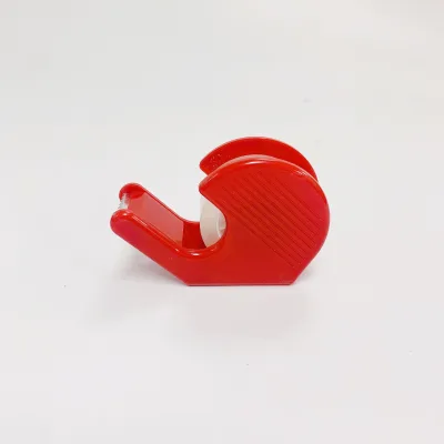 Hot Selling 1 Inch Core Tape Dispensers Plastic Transparent Office Stationery Desktop Cutter for Efficient Tape Cutting
