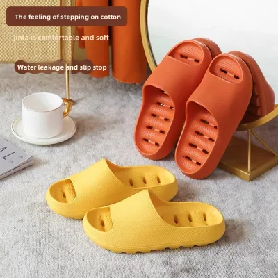 Women's Men's Kids Bathroom for Couples Outdoor Non-Slip Hollowed-Out Quick-Drying EVA Sandals Platform Leakproof