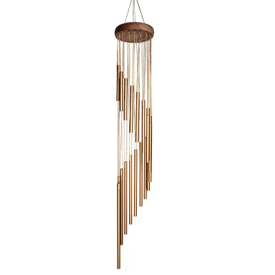 Nordic Style Indoor/Outdoor Wind Chimes Art Deco Design Whirling Style Gift for House Warming Presentations