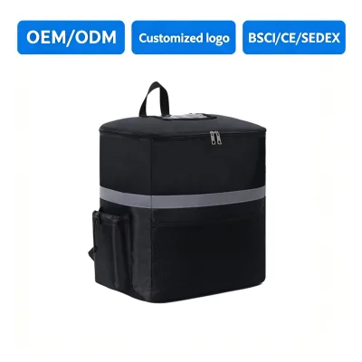 Meituan Insulated Refrigerated Double-Layered Waterproof Shoulder Delivery Box Rider Supermarket Food Delivery Model