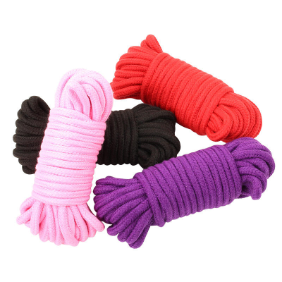 Slave BDSM Rope Bondage Ties Soft 20m Cotton Sex Bondage Rope