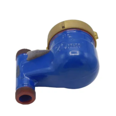 Stable Vertical Mechanical Water Meter Vane Wheel Shock Proof Cold Flow Meter for Domestic Residential Water Metering