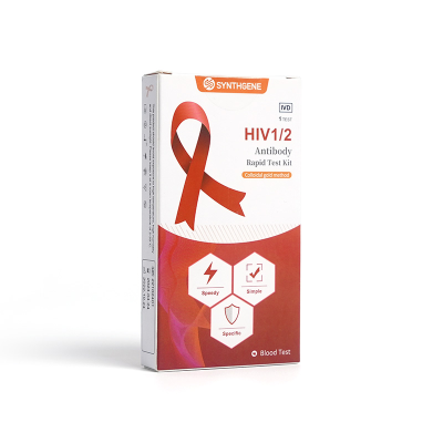 HIV 1/2 Ab Test IVD HIV Rapid test Kits Disposable for Medical Laboratory Use to Diagnose Infectious Diseases