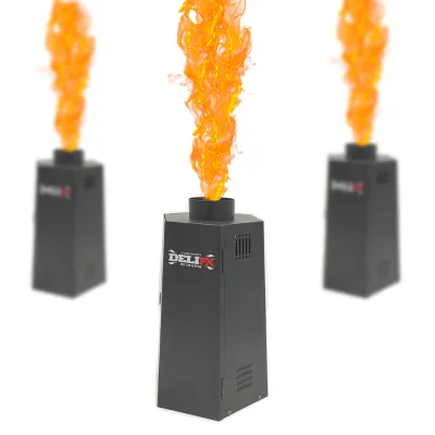 High Quality Dmx512 Small Flame Machine Mini Flame Thrower with LCD Display for Stage Effect Live Show Disco Nightclub Concert