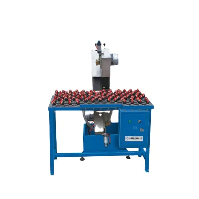 Glass Belt Sander Machine with Water Injection Glass Polishing Machine with Belt EM90-WT