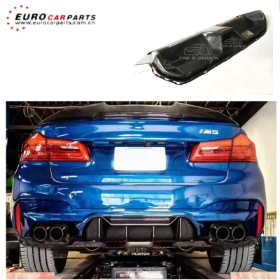 Carbon Fiber Material 5 Series F90 M5 2021year Cs Style Rear Bumper Diffuser Lip for Auto Carparts Rear Diffuser F90 M5