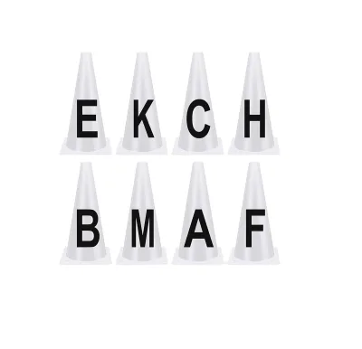 Letters Hobby Horse Dressage Cones Horse Tack Jump Arena Course Equestrians Athletes Training Cones Horse Training Equipment