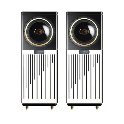 KYYSLB DF-XJ208C Audiophile HIFI Audio Low Frequency Trap 8 Inch Coaxial Bookshelf Speaker Home Amplifier Sound Bass Speaker