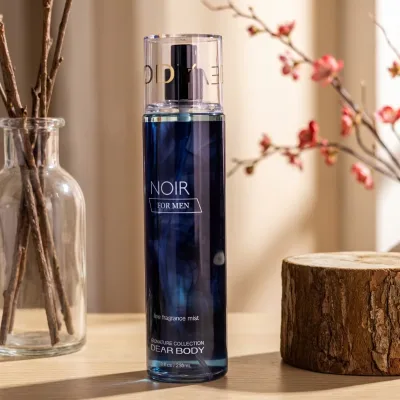 Elegant Noir for Men Scent Mist Intense Woody Aroma All-Day Long Lasting Refined Gentlemen's Body Perfume