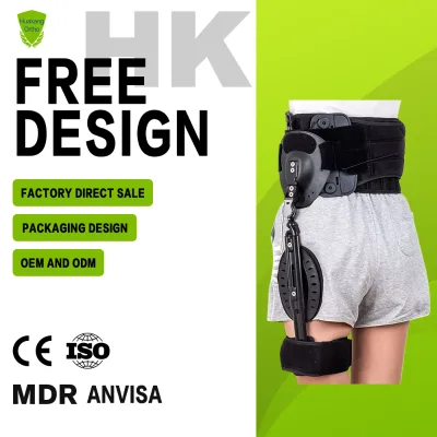 Hip Abduction Orthosis with LSO Belt Orthopedic Immobilization for Hip Joint Protection Physical Therapy Equipment