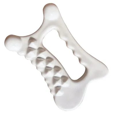 Hot Korea Sale Ceramic Material Guasha Stone Facial Massager Gua Sha Board for Homeheld