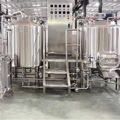 Commercial 800L Brewing Equipment Professional Brewing System for Large Scale Beer Production Steam or Electric Heating