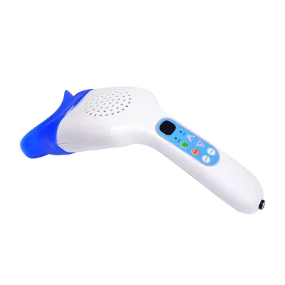 Teeth Whitening Lamp System Plastic LED Bleaching Accelerator Cool Blue Light 6 Powerful Tubes Made in China & GUA