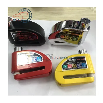 CQHZJ Disc Lock Alarm Motorcycle Alarm Padlock Waterproof Racing Sport Chopper Oem Steel 7 Colors