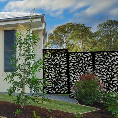 Aluminum Decorative Metal Panels Exterior Interior Laser Cut Screen Design