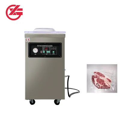 Wholesale 400 Single Vacuum Machine Fully Automatic Sealing for Deli Food Preservation Top Manufacturer's Fully Vacuum Machine