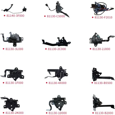 Auto Spare Parts Sites Hood Lock Latch Suitable for Hyundai Kia Korean Car Hood Latch