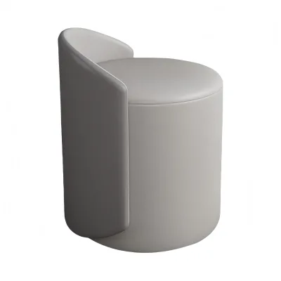 Modern Commercial Light Luxury Vanity Table Rotatable Dressing Chair Backrest Stool-Factory Direct Makeup Furniture Bedroom