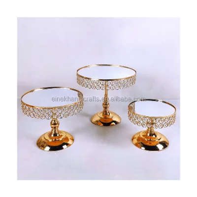 Wholesale 3 Pieces One Set Cake Stand for Dessert Table for Wedding Birthday Party Decoration