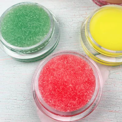 OEM Double Effects Lip Care Kit Vegan Lightening Exfoliating Lip Scrub and Balm Set with logo Moisturizing Pink Lip Balm