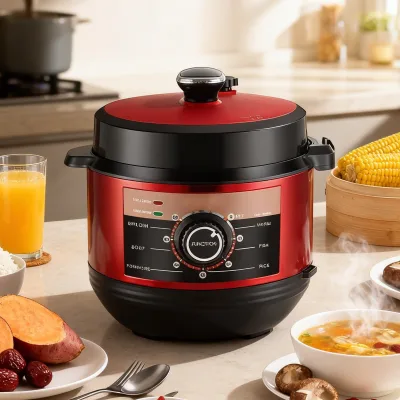 Electric Pressure Cooker Multi Function Stainless Steel LED Display Outdoor Low Moq Small Large Size Cooker Household KC04024