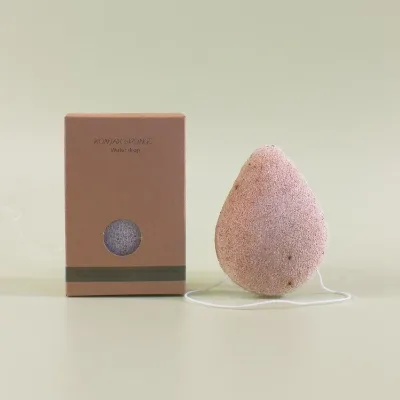 Konjac Facial Cleansing Sponge Deep Cleansing Walnut Shell Exfoliating Facial Cleansing Ball Plant-based Gentle Cleansing