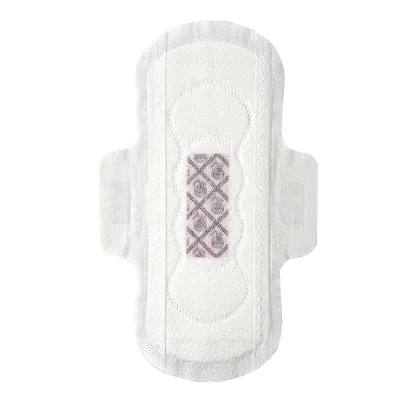 Disposable Hygienic Custom Pure Cotton Super Absorbent Winged Sanitary Pads with Leak Guard and Comfortable Design