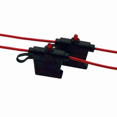 Hot Waterproof Standard Auto Fuse Holder with High Capacity and Warning LED Light