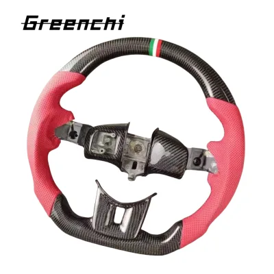 For Fiat FIORINO Viaggio Ottimo Customized Modified Carbon Fiber Steering Wheel and Customized Leather Steering Wheel
