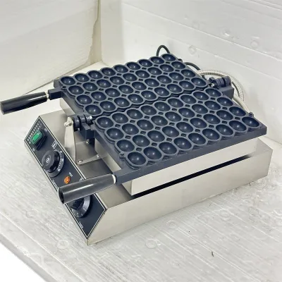 Non-Stick Coating Cheese Waffle Maker Commercial Sponge Cake Waffle Machine with CE Customized 220V/110V
