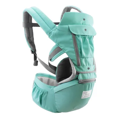 3-in-1 Baby Carrier W/Hip Seat - Front Facing, Hip Hugger, Back Baby Carrier - Healthy Sitting Position