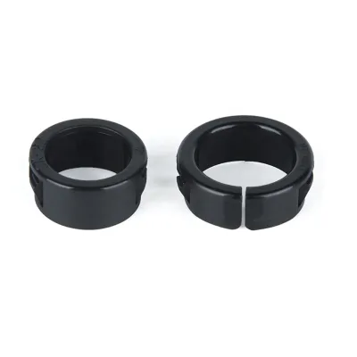 Factory Direct Injection Molded Snap-On NYLON66 Strain Relief Bushing Fire-Proof 94V-2 ROHS Certified Custom Color Available