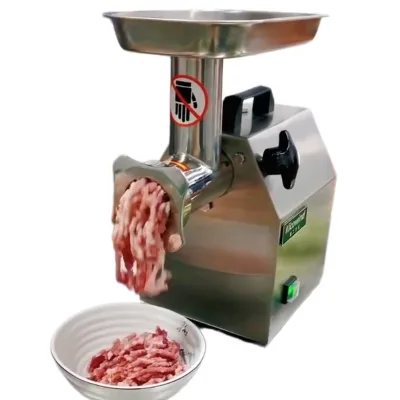 Industrial Full Stainless Steel Electric Meat Grinder Large Capacity Sausage Filler Meat Strip Cutter for Beef Mutton Pork