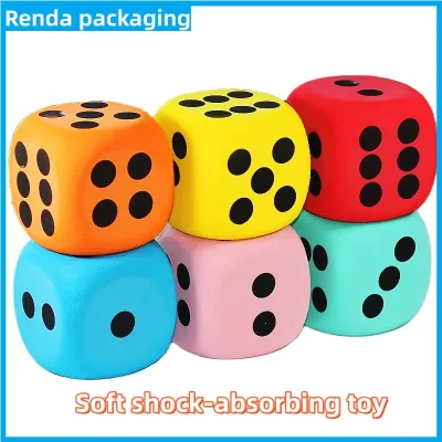 Customizable EVA Foam Number Dice-Custom Size & Color Options for Games and Activities