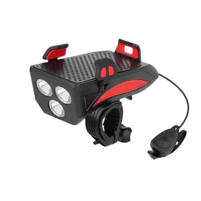 300mah Battery 3 Light Mode Options LED Bicycle Lights Front and Rear Easy to Install Rechargeable Bike Light Sets