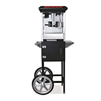 Factory Price New Bokni/OEM Electric Commercial Popcorn Vending Machine Cart High Productivity 1300W 1 Year Warranty US Plug