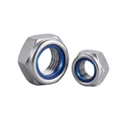 Wholesale Stainless Steel Nylon Insert Lock Nut Food Grade 304 A2 70 Sanitary Equipment OEM ODM Custom Logo