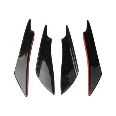 Hot-sale Products Front Bumper Sports Air Knife Car Universal Carbon Fiber Pattern Blade Deflector