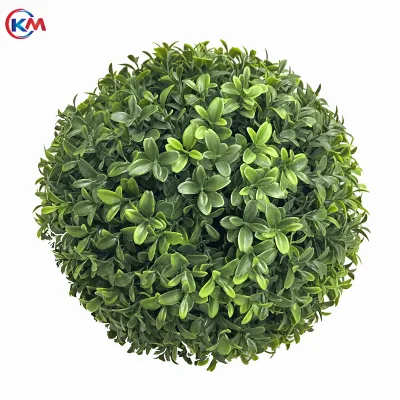 Outdoor UV Proof Artificial Boxwood Ball Artificial Boxwood Topiary Ball Green Artificial Boxwood Grass Ball