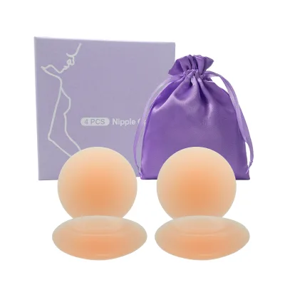 Jinrell Fashion Adhesive & Non-Adhesive Nipple Covers-Reusable Washable Waterproof Box Set